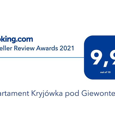 Apartament Kryjowka Pod Giewontem Косцелиско Экстерьер фото