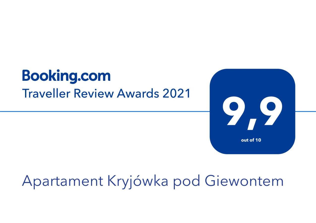 Apartament Kryjowka Pod Giewontem Косцелиско Экстерьер фото